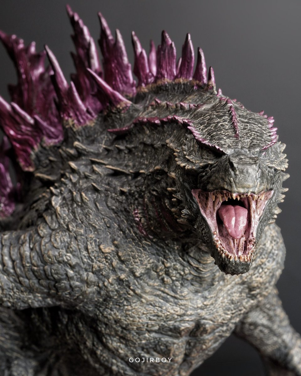 gojirboy's tweet photo. Spiral Studio Hall of fame Evolved Godzilla 2024 Heat Ray ver 

@studio_spiral 

#godzilla 
#kaiju 
#toys 
#collection 
#gojirboy 
#哥斯拉
#ゴジラ 
#godzilla2014 
#monsterverse 
#godzillakingofmonster
#spiralstudio https://t.co/mmQQwWvlXv