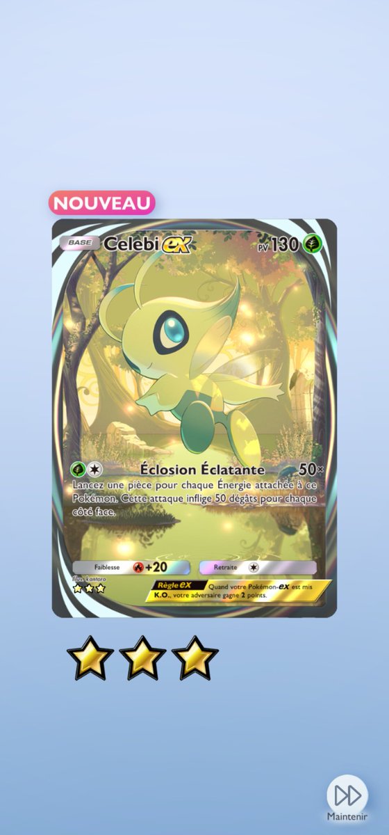 RimeKFoxM's tweet photo. @PokemonTCGP_FR https://t.co/urSFmqsXb6
