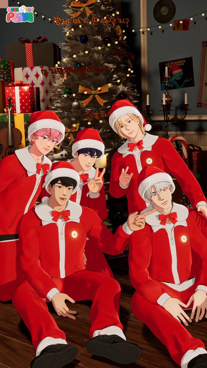 plave_official's tweet photo. [📸]

아스테룸 산타는 🎅 아스테룸 산타가 챙긴다 🎁
[LASSGO PLAVE] EP.29 비하인드 컷 공개 ‼

다음 주에 공개될 <산타도 선물이 필요해 #2>도
많은 기대 부탁드립니다 💙💜🩷❤️🖤

#PLAVE #플레이브
#LASSGO_PLAVE https://t.co/vKJnjVN7GB