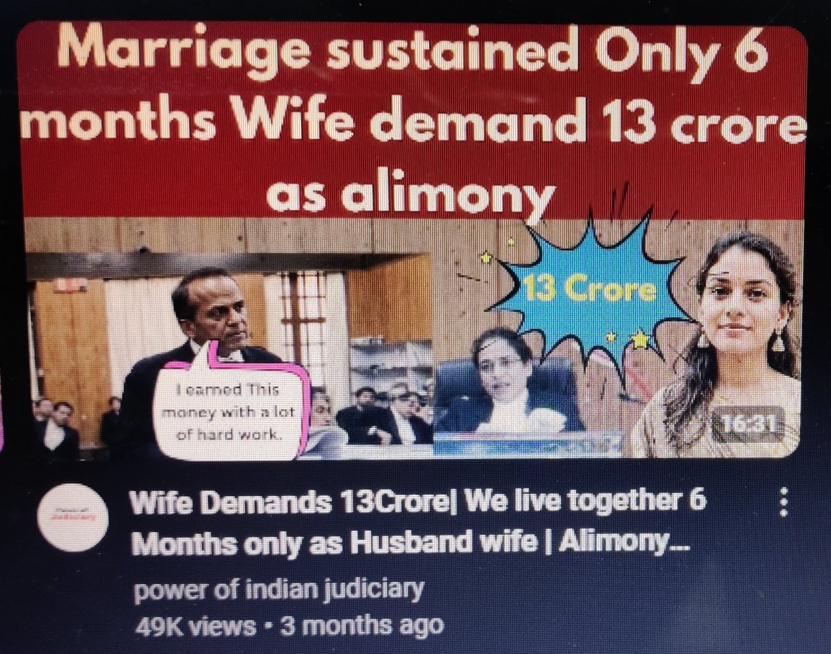 Ambar_SIFF_MRA's tweet photo. Alimony beggars need to be thrown out of the country.
#JusticeForAtulSubhash #JusticeIsDue https://t.co/gppZuzISGT