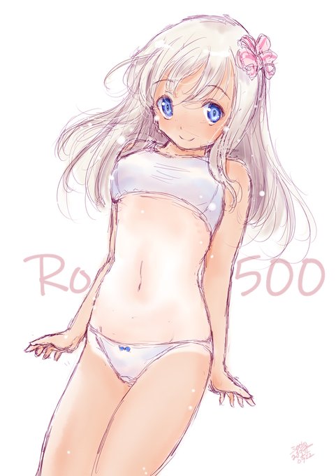 #寒い時こそ水着絵を貼ろう 