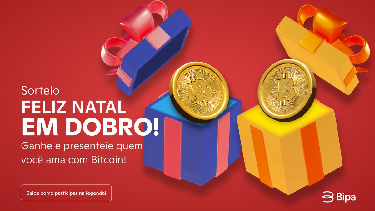 🎄✨ O Natal está chegando, e é hora de espalhar amor e Bitcoin! 🎁

Que tal finalizar 2024 com um presentão especial para você e quem você ama?

Vamos sortear 100 reais em Bitcoin para você e mais 100 reais em Bitcoin para a pessoa que você marcar aqui nos comentários! 🧡

💡