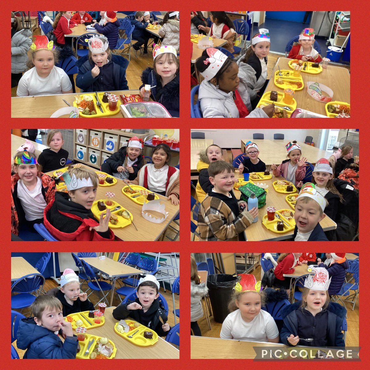 MrsBond@StJamesCE (@mrsbondstjames) on Twitter photo Year 2 had a fantastic time colouring and designing Christmas hats to wear whilst we ate our lovely Christmas dinner 🐚 🎄🤶<a href="/StJamesCEsth/">@StJamesCE</a> Year 2 had a fantastic time colouring and designing Christmas hats to wear whilst we ate our lovely Christmas dinner 🐚 🎄🤶<a href="/StJamesCEsth/">@StJamesCE</a>
