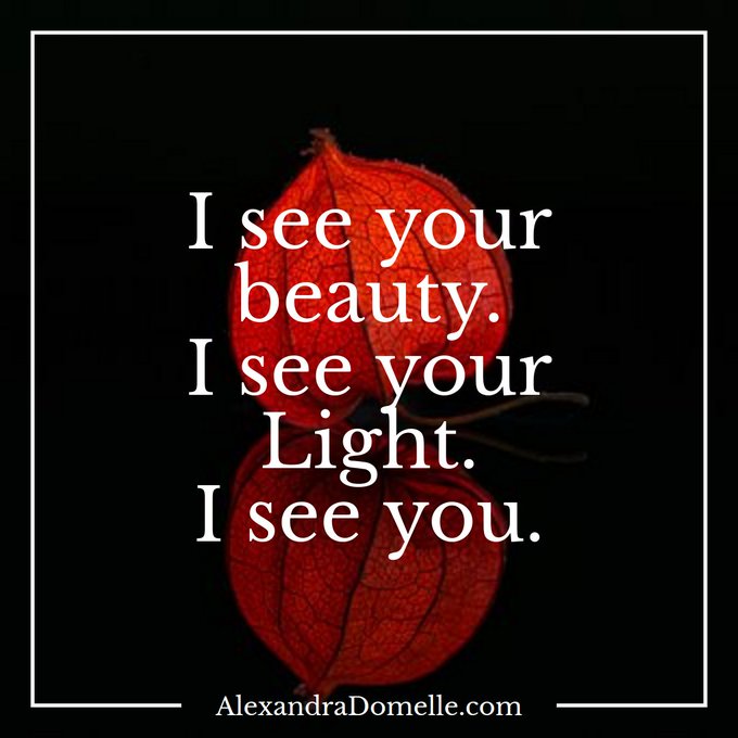El Diablo (@eldiablo0786) on Twitter photo I see your #beauty
I see your #light
I see you
via <a href="/alexdomelle/">Mindful Moment</a>
#ThinkBIGSundayWithMarsha
#JoyTrain #IQRTG
#LightUpTheLove #Love #LUTL
#TuesdayFeeling
#ChooseLove
#GoldenHearts
#FamilyTrain
#StarFishClub
#IAMChoosingLove I see your #beauty
I see your #light
I see you
via <a href="/alexdomelle/">Mindful Moment</a>
#ThinkBIGSundayWithMarsha
#JoyTrain #IQRTG
#LightUpTheLove #Love #LUTL
#TuesdayFeeling
#ChooseLove
#GoldenHearts
#FamilyTrain
#StarFishClub
#IAMChoosingLove
