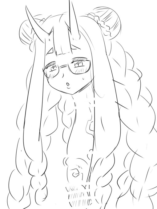 マヤヤーマさんをとりあえず描いてみて構造を理解しようという試み 

※首チンポ 