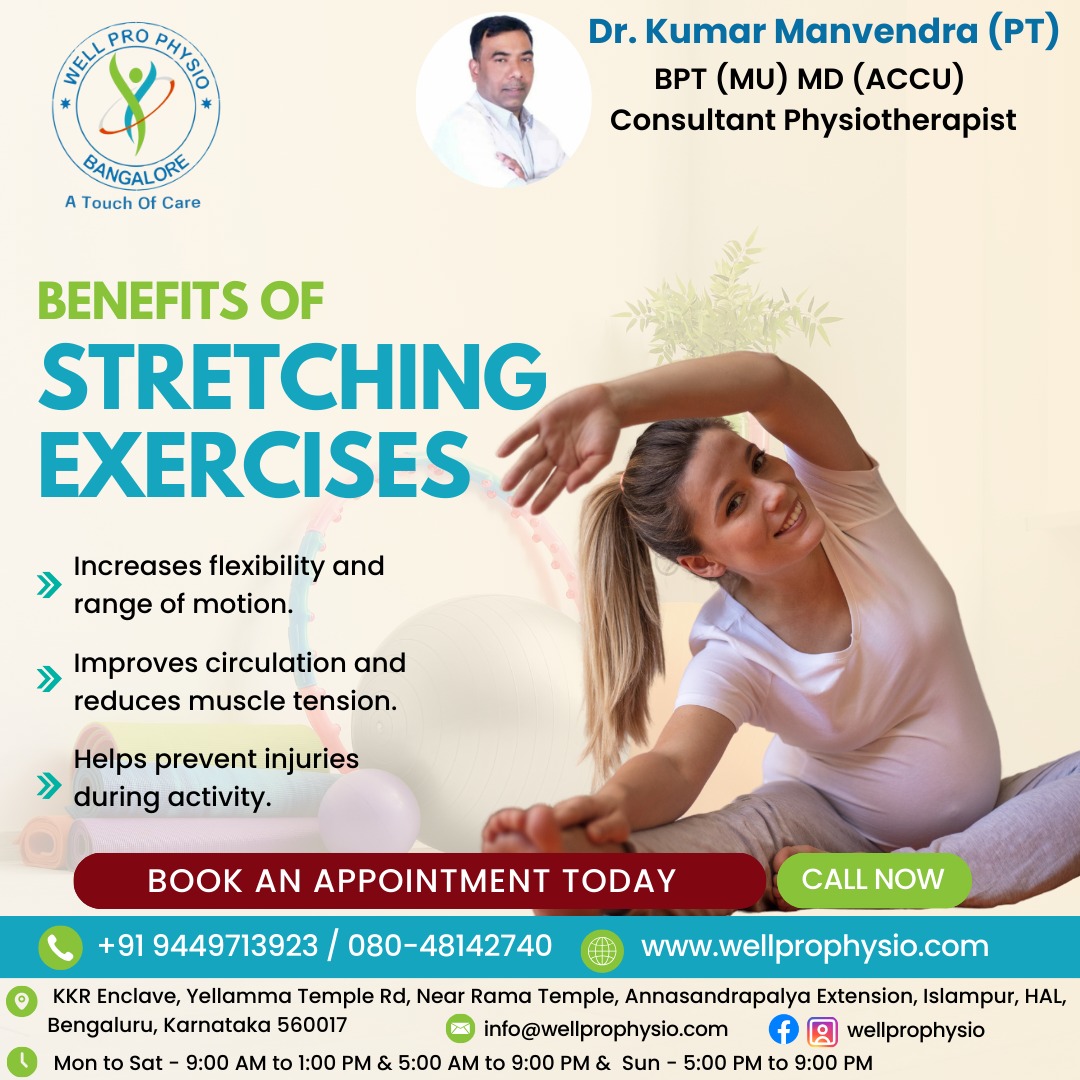 #well pro physio and rehab center Bangalore.