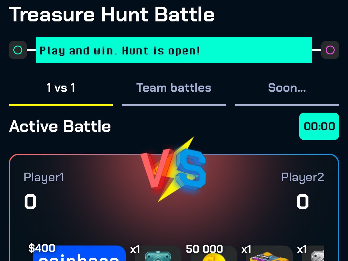 sagecodemaster's tweet image. 💎Big news from @universesatoshi – we're cooking up something epic!
Get ready for 1v1 duels and Team Treasure Battles with real prizes up for grabs. 🪙
Who’s in? Let’s gooo! 💥