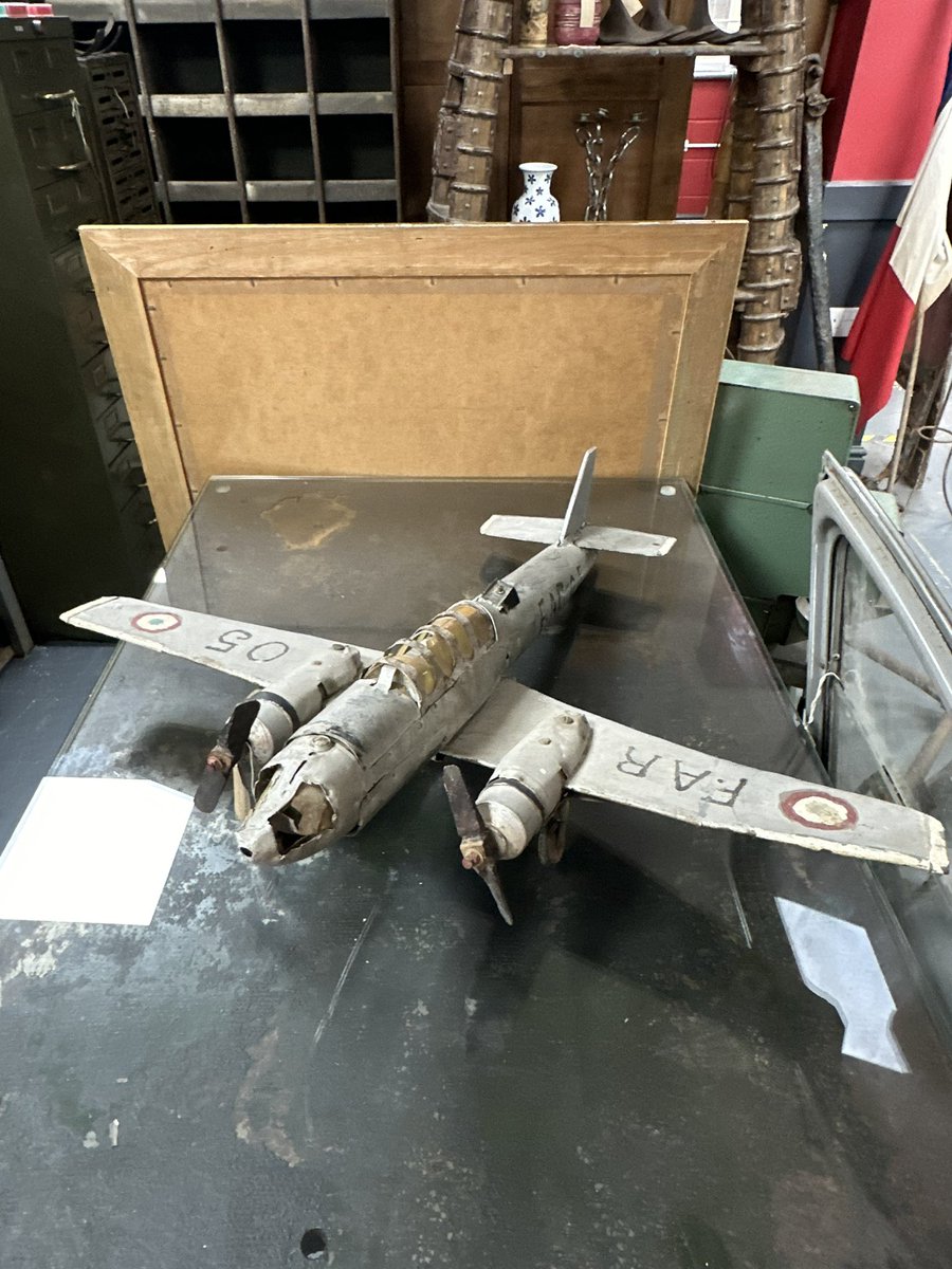 astraantiques's tweet image. Scratch built plane from unit 221 #modelplane #modelaircraft #planes #scratchbuiltplane #toys #astraantiquescentre #hemswell #lincolnshire