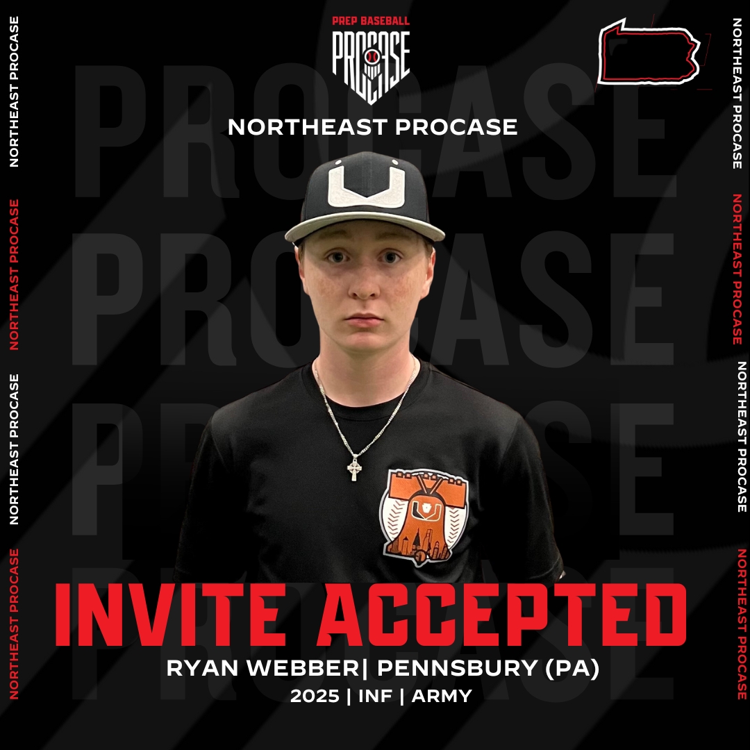 Prep Baseball Pennsylvania (@prepbaseballpa) on Twitter photo Invite Accepted ✅
2025 INF and <a href="/ArmyWP_Baseball/">Army Baseball</a> commit Ryan Webber (Pennsbury) will be with us on February 8th in Farmingdale, NJ for the Northeast ProCase.
Profile 👤
loom.ly/v6B0Ll8
Request 🔗
loom.ly/PH3XCm0
<a href="/ryanwebber_/">Ryan Webber</a> | #NEProCase Invite Accepted ✅
2025 INF and <a href="/ArmyWP_Baseball/">Army Baseball</a> commit Ryan Webber (Pennsbury) will be with us on February 8th in Farmingdale, NJ for the Northeast ProCase.
Profile 👤
loom.ly/v6B0Ll8
Request 🔗
loom.ly/PH3XCm0
<a href="/ryanwebber_/">Ryan Webber</a> | #NEProCase