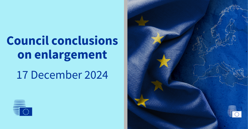 EUCouncilPress's tweet photo. .@EUCouncil today approved conclusions on enlargement.

Read more 👇 #EUEnlargement