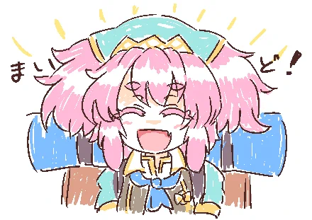 ツインテに属する髪型って実を言うと珍しいタイプなんだけど、背負いものと合わせて横幅がまあすごい 