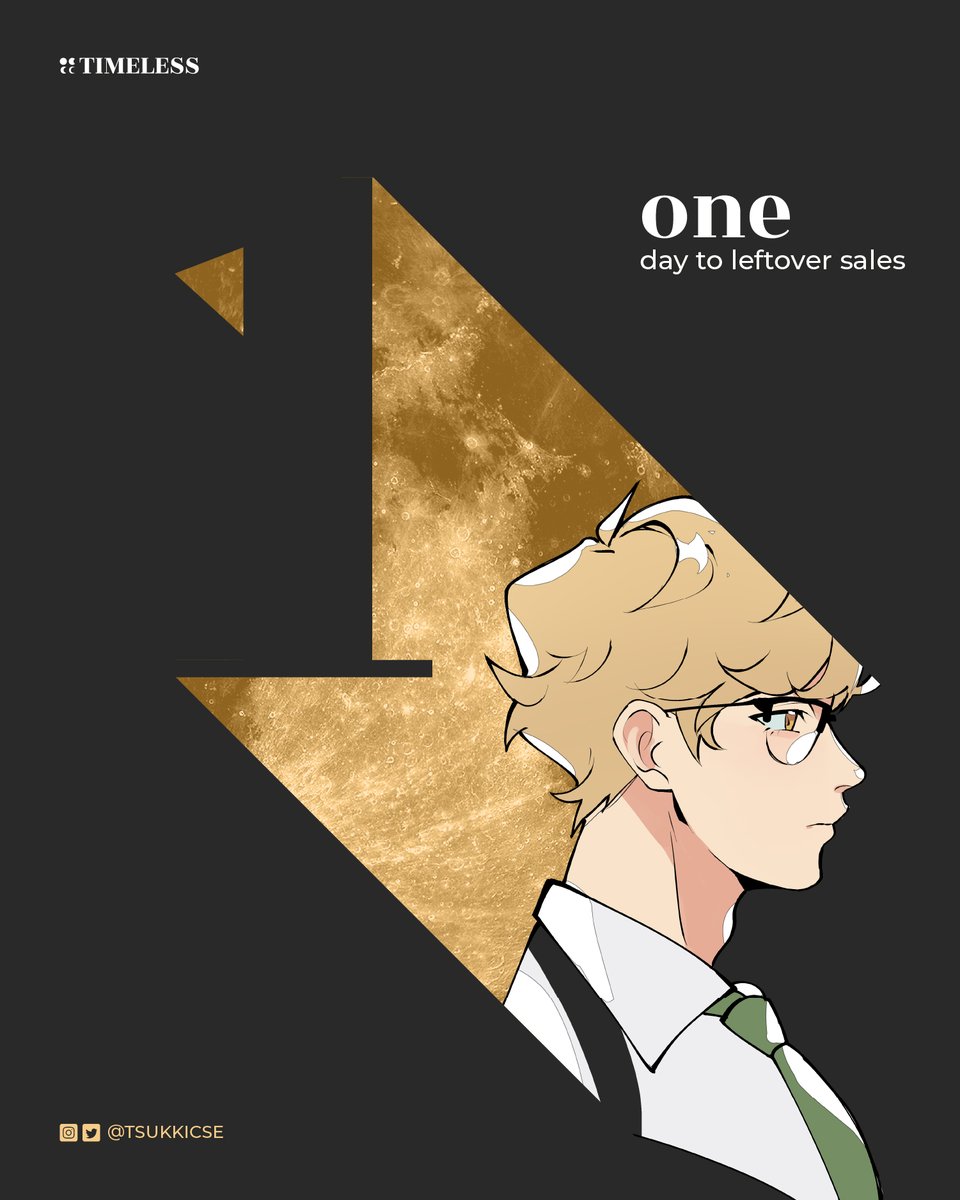 🦖 1 Day to Leftover Sales 🦖

One more sleep until leftover sales open! Stocks are limited, so hurry and buy your merch when the store opens! 

#TsukkiCSE2024