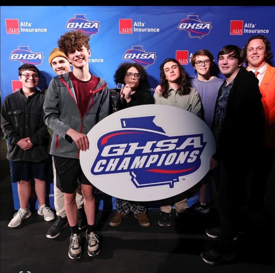 kcmartin32's tweet photo. Congrats to our E-Sports team for winning East Forsyth’s first team State Championship! So proud of these guys! #theEastWay https://t.co/eQa0Kgva8T