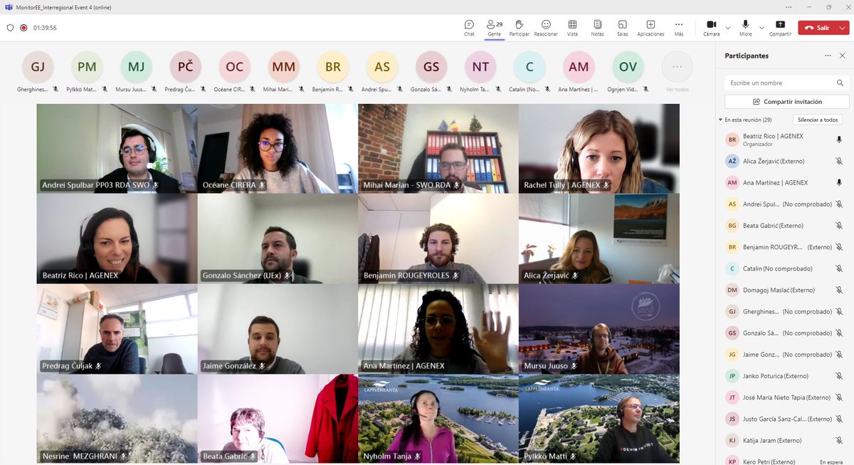 🙌 We just wrapped up the 4th IE meeting online with 30 participants! 🌟

🎯 Focused on REA outcomes, it's been highly productive, paving the way for future activities and driving our policy improvements 🚀💡

👏 Big thanks to everyone for their invaluable contributions!🔝
