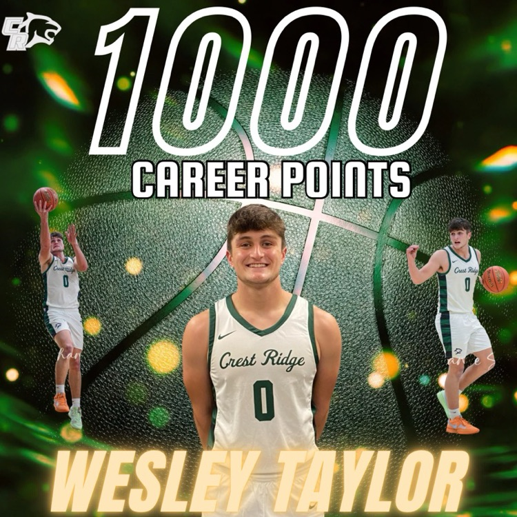 pride_cr's tweet photo. Congratulations to junior, Wesley Taylor, for surpassing the 1,000 point mark in last night's game. We are proud of you! https://t.co/BdEfhvrGFq