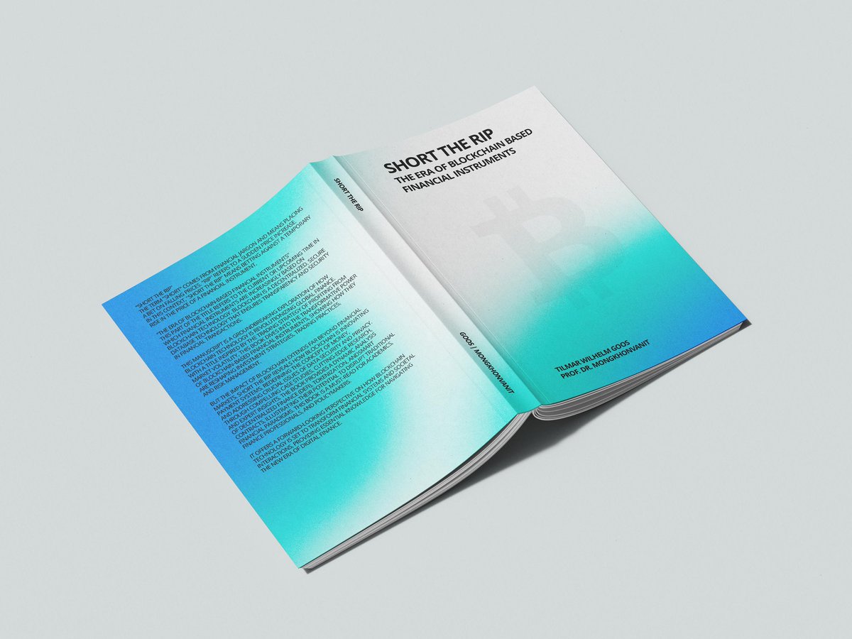 Out Now! Short The Rip - The Era Of Blockchain based Financial Instruments. Link: amazon.de/dp/B0DPLP7QNL/…