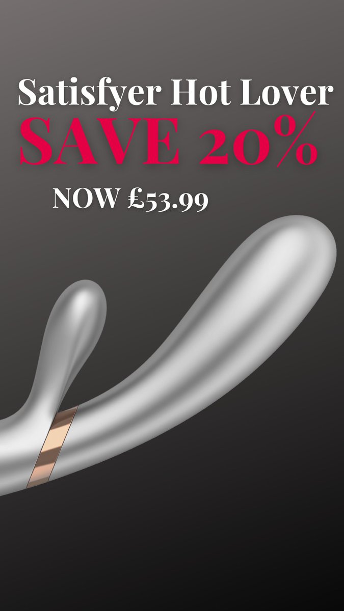 Want more satisfaction this Christmas?

The Satisfyer Hot Lover is now only £53.99 

jodivine.com/products/satis…