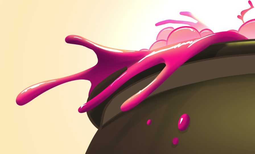 All those Splatoon drawings have trained me for this moment.