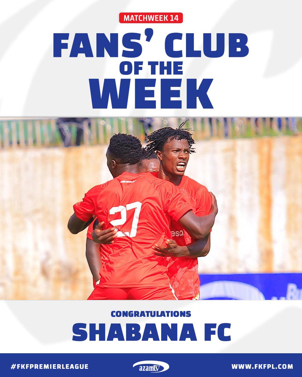 Officialfkfpl's tweet photo. Shabana FC takes the win as your Club Of The Week.

#FKFPremierLeague https://t.co/RoJOzzSrqB