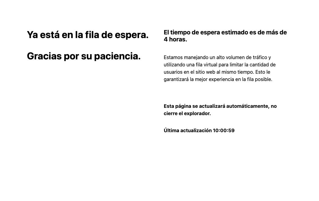 richi_gatica's tweet photo. Era... 4 horas de espera con solo 59 segundos en la fila... https://t.co/YyXwc0XaBt