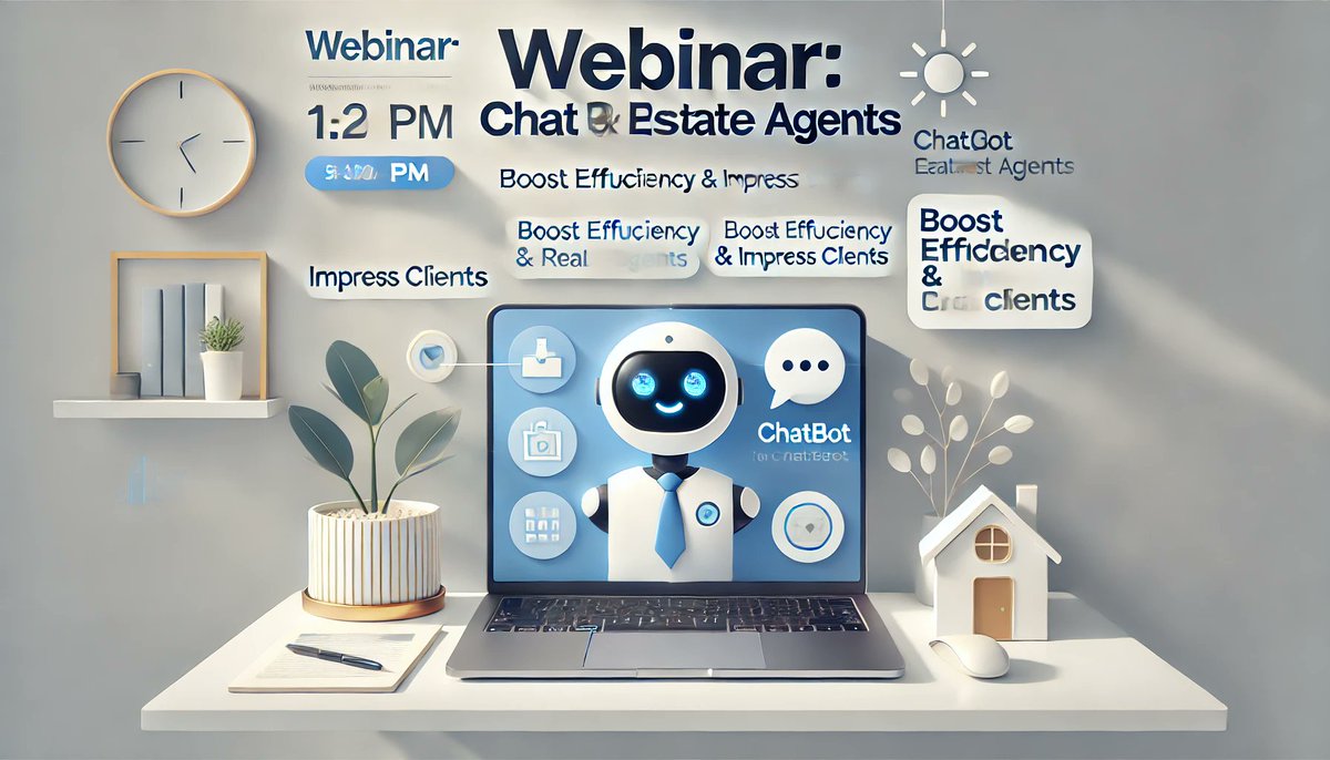 Nutzen Sie ChaGPT für Ihr ImmobilienBusiness
Entdecken Sie, wie Sie mit ChatGPT Ihre Arbeitsprozesse optimieren, individuelle Exposés in Minuten erstellen und Ihre Kundenkommunikation revolutionieren können! 
crmpro.de/event-details/…
