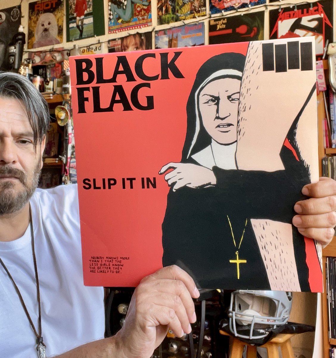 ZTNK71's tweet photo. BLACK FLAG
Slip It In
Dec.1984
@blackflagband
#blackflag #slipitin https://t.co/J6tpvtT2MX