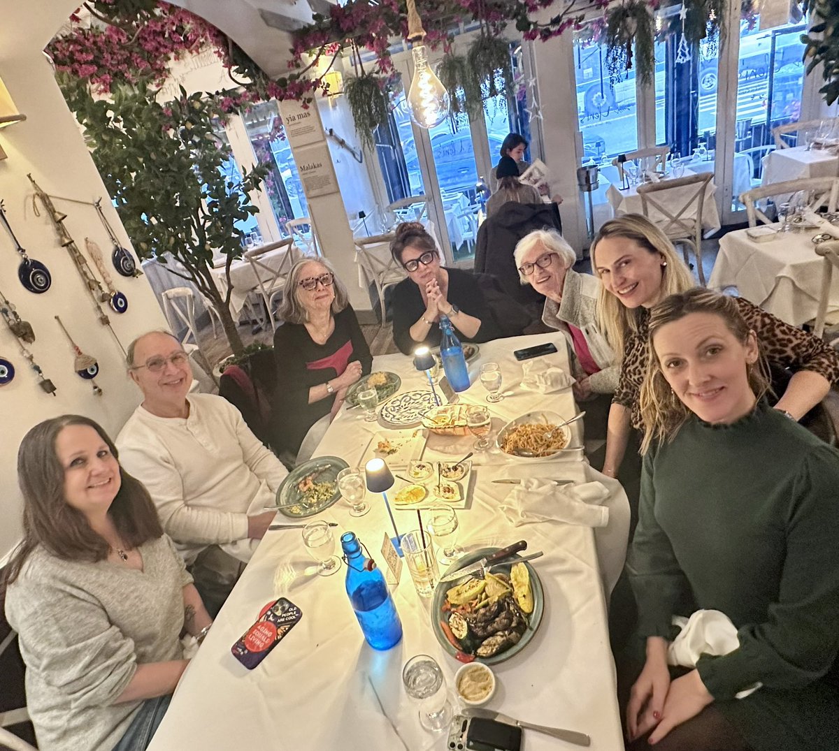 GrayPanthersNY's tweet photo. A wonderful holiday lunch last week with some of the Gray Panthers NYC crew! We missed those who couldn’t join us. 

#holidaylunch #graypanthers #eradicateageism #newyorkcity https://t.co/hcv53f8LC4