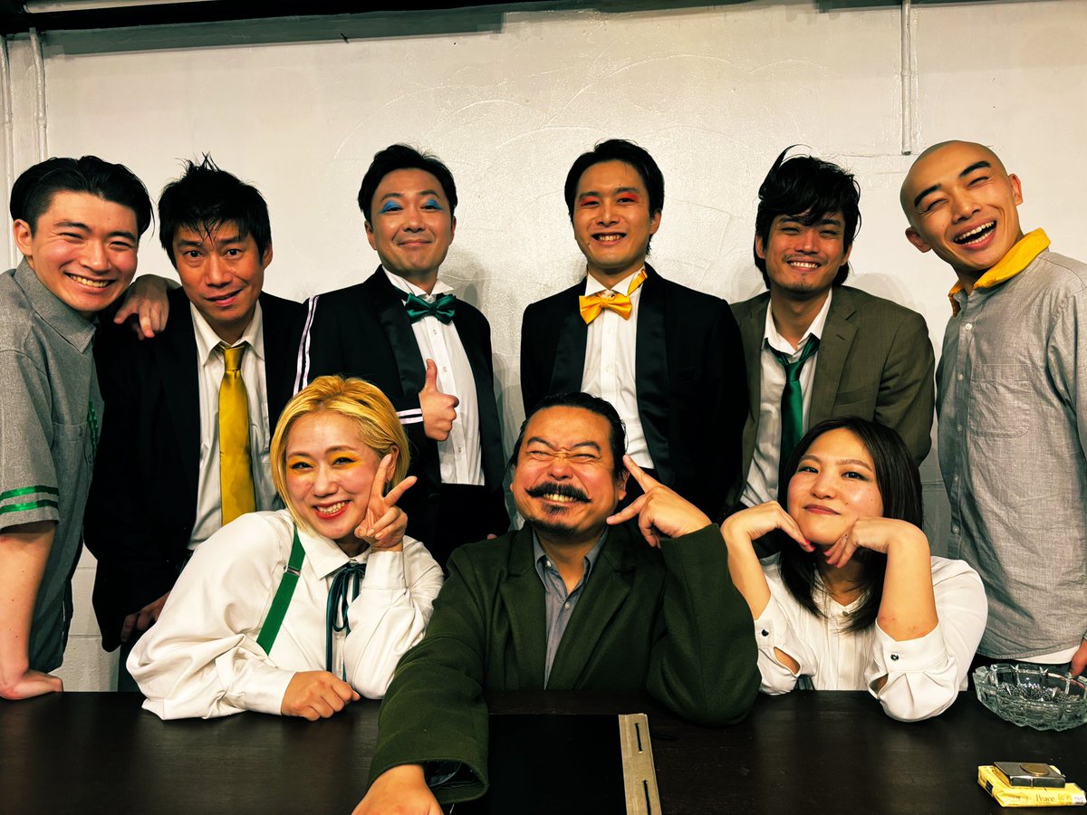 遅ればせながら...
#そるてぃ熱海2024 ご来場本当にありがとうございました。全ステ、全力疾走で駆け抜けて行きました。楽しかった高揚感と終わってしまった喪失感がぐるぐるぐるとしていました。

これから僕は彼の如く高く飛翔する(良い意味で)
モンテカルロ・イリュージョン
大山金太郎役　今村貴登