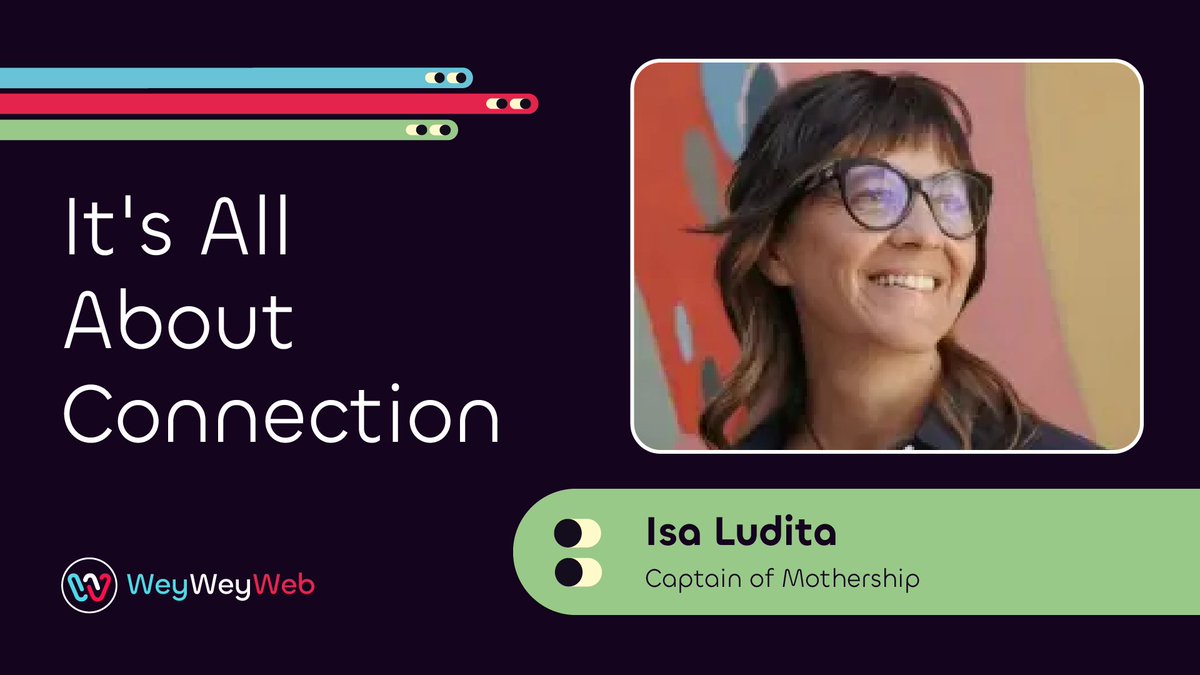 Wey Wey Web (@weyweyweb) on Twitter photo The internet was built for connection, but has it really brought us together?
Check out Isa Ludita's (<a href="/ludita/">Isa Ludita</a>) talk on our Youtube channel and explore how design can help us create a more connected and fair world.
Find her talk here: youtu.be/FsJE-srIcb4
#WeyWeyWeb24 The internet was built for connection, but has it really brought us together?
Check out Isa Ludita's (<a href="/ludita/">Isa Ludita</a>) talk on our Youtube channel and explore how design can help us create a more connected and fair world.
Find her talk here: youtu.be/FsJE-srIcb4
#WeyWeyWeb24