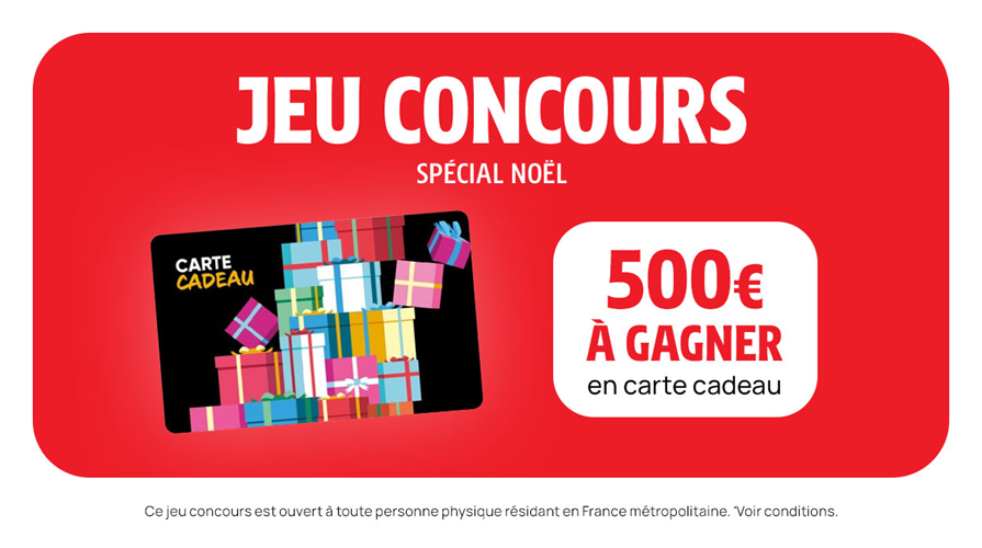 Darty_Officiel's tweet image. JEU CONCOURS NOËL 🎅 | Tentez de remporter 1 carte cadeau de 500€ ! 🥳

Pour participer :
👉 RT + Follow @Darty_Officiel
👉 Commentez avec le #NoëlDarty + Dites-nous quel est le cadeau de vos rêves !

Bonne chance à tous ! 🎟️
TAS le 31/12. 1 gagnant.