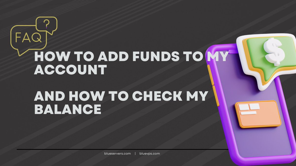 BluevpsCompany's tweet image. Adding funds and checking the available balance are easy tasks. Here you are a detailed instruction on how to add funds and check the balance: bluevps.com/blog/how-to-ad…

#BlueVPS #HostingManagement #AddFunds #CheckBalance #VPSHosting #WebHosting