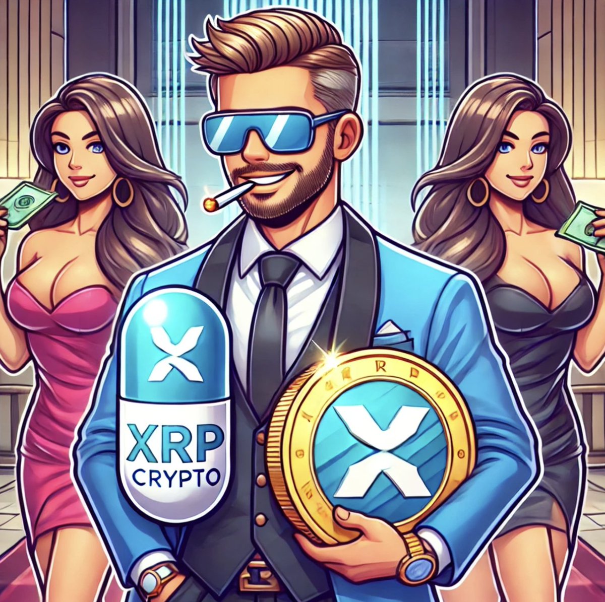 XRPILL_Popper's tweet photo. 🚨 #XRP up 15% in the last 24hrs 🚨

#RLUSD goes live today. Are #BTC maxis sweating over what this means for Tether?

We’d be. 

Meanwhile, the $XRPILL Poppers have been awake for hours, glued to charts.

It’s a culture. 🔥

https://t.co/79O3qeglKs https://t.co/GfIe6CZMZf