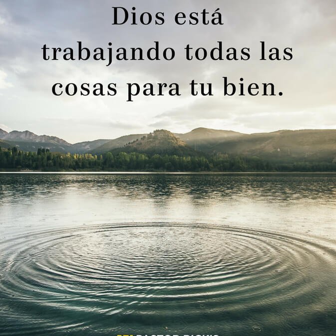 Y sabemos que a los que aman a Dios, todas las cosas les ayudan a bien, esto es, a los que conforme a su propósito son llamados. Romanos 8.28 #CristoViene