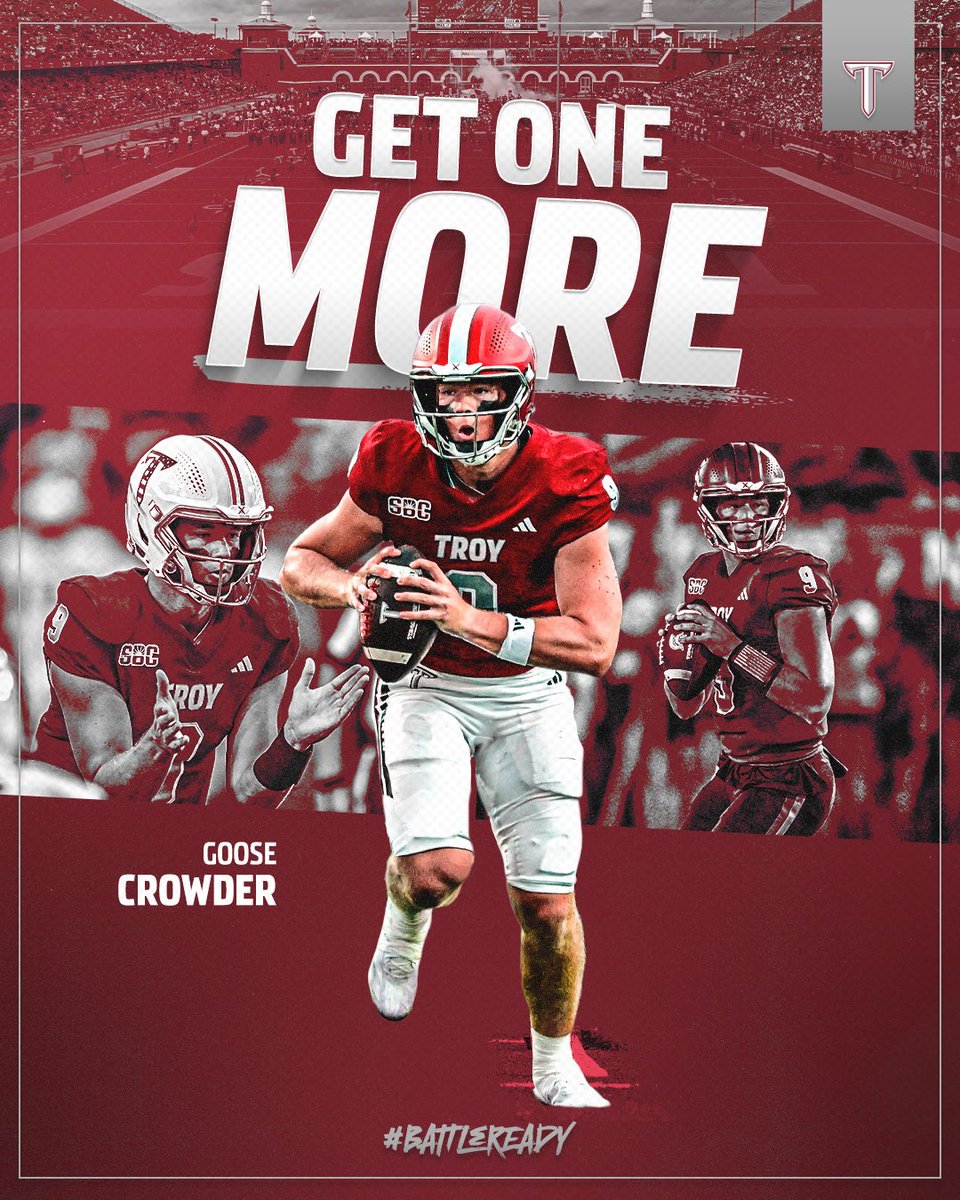 Love this team and this program!!! Troy is a special place and I’m not going anywhere⚔️ #BattleReady