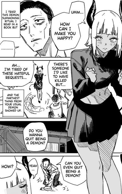 English version! [To quit being a demon.] (1/2) 
