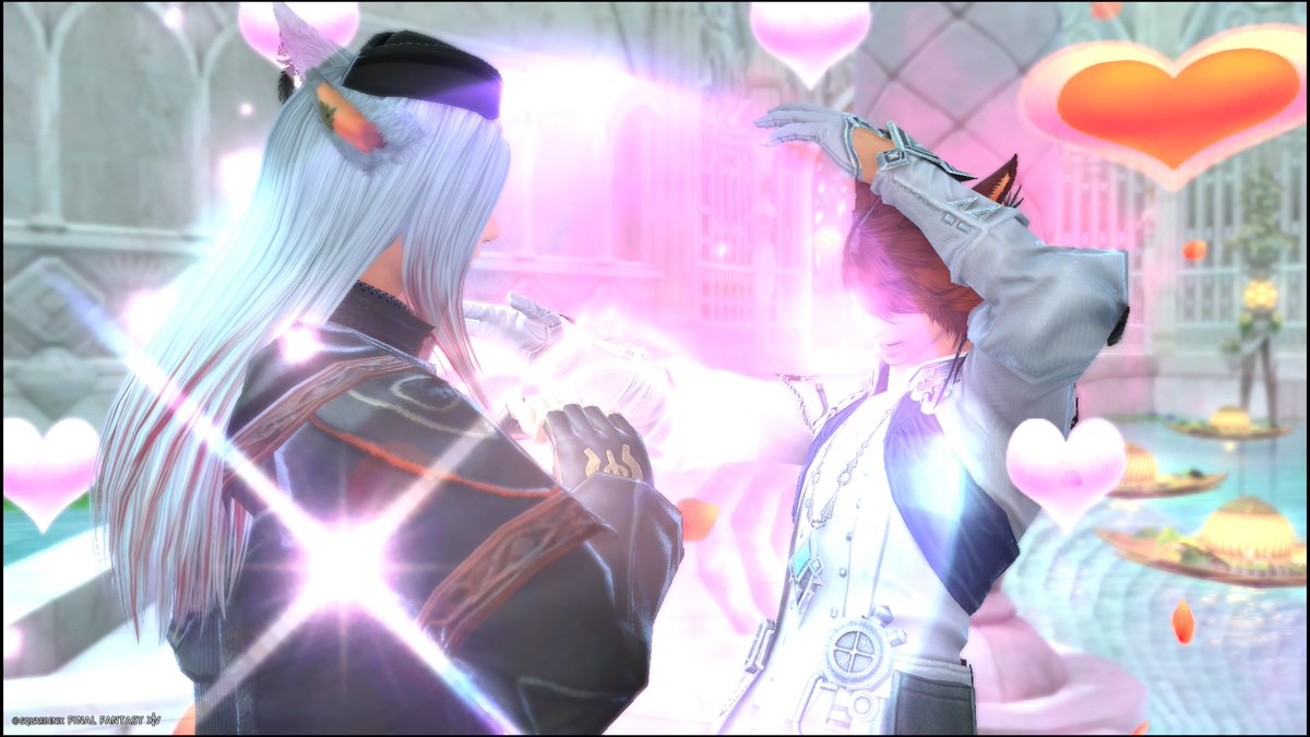 gameto_eollll's tweet photo. 今年もアニバーサリーお祝いできて良かった～！( *´꒳`*) ティセくんに撃ち抜かれてメロメロかなたくんw
教会に撮りに行こうとしたらおでんさん湧いてて、すごいタイミングで笑っちゃったけどもꉂ🤣𐤔
これからも末永くよろしくお願いしますします！！ https://t.co/E1dU1eLF4Y