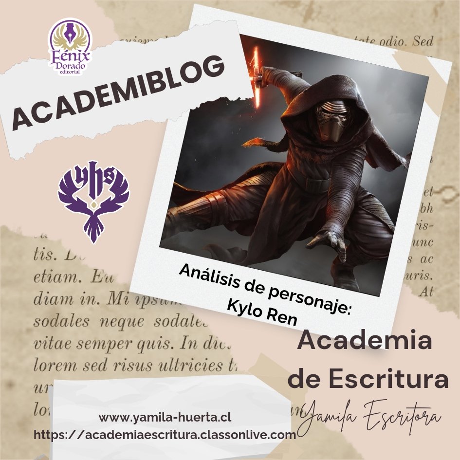 YamyJordan's tweet photo. ¡Hola a todos! Ya está disponible un nuevo artículo en la #academiblog. Es un texto rescatado de mi viejo blog que era parte de mi antigua web. Es un análisis de personaje centrado el #Kylo Ren, de la trilogía secuela de la saga Star Wars. https://t.co/dNZ2nNBDMT