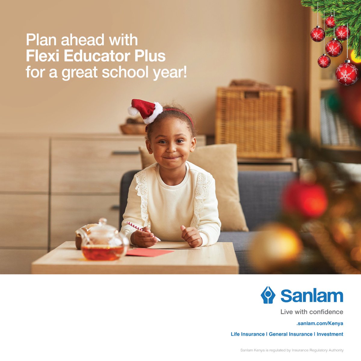 SanlamAllianzKe's tweet image. Preparing for a new school year? 🎒

Budgeting for supplies and setting goals can help you feel ready. Our Flexi Educator Plus policy makes planning easier so you can focus on what matters.

📞 Call 0719 035 035 to enroll.

#LearnWithConfidence #LiveWithConfidenc