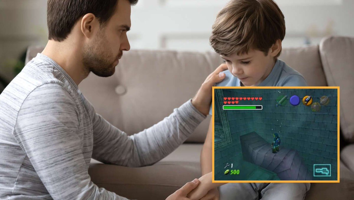 Man's Whole Life Has Been Preparing Him For This Moment When His Kid Asks For Help With The Water Temple buff.ly/3ROomOj