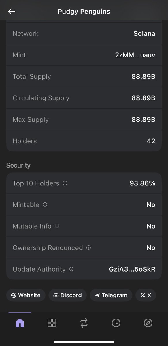 marquistrillx's tweet image. 🎯 mission accomplished $Pengu

CA- 2zMMhcVQEXDtdE6vsFS7S7D5oUodfJHE8vd1gnBouauv