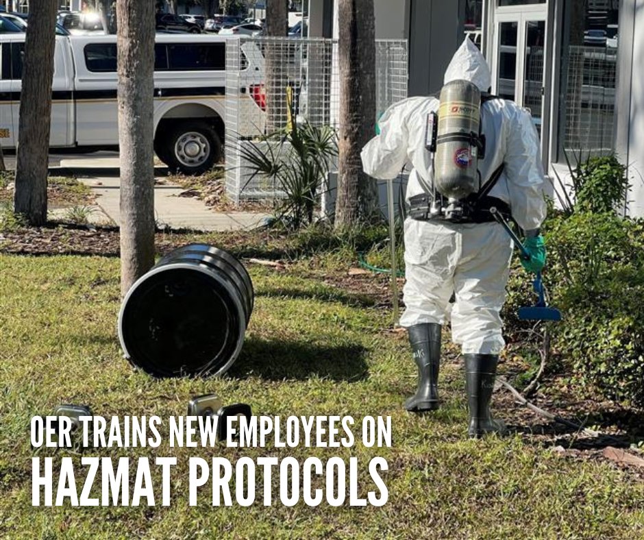 FLDEPNews's tweet photo. In #FLDEP’s Office of Emergency Response (OER), training new employees is a critical step in safeguarding both the environment and public health. 🌳😷
Recently, new employees underwent hazmat training in the Southwest District, learning to properly don multiple layers of hazmat protection, handle tools with limited dexterity caused by thick gloves and safely move and sample drums containing unknown substances. ☣️
This hands-on training supports the mission of the OER: to respond swiftly and effectively to environmental pollution threats. Whether it’s a petroleum spill, a chemical plant emergency or a coastal oil spill, OER ensures that incidents are addressed in collaboration with public safety officials and contractors to minimize risks.
With Florida recently impacted by storms Helene and Milton, this preparation is more important than ever. Emergency responders are equipped to face challenges head-on, helping protect Florida’s communities and natural resources when they’re needed most.
#EmergencyResponse #StormResponse #Hazmat