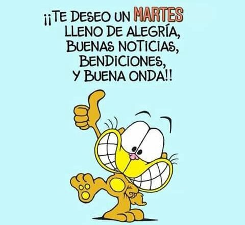 Para los que estén conectados 
 buena onda y un bonito Martes! 😉