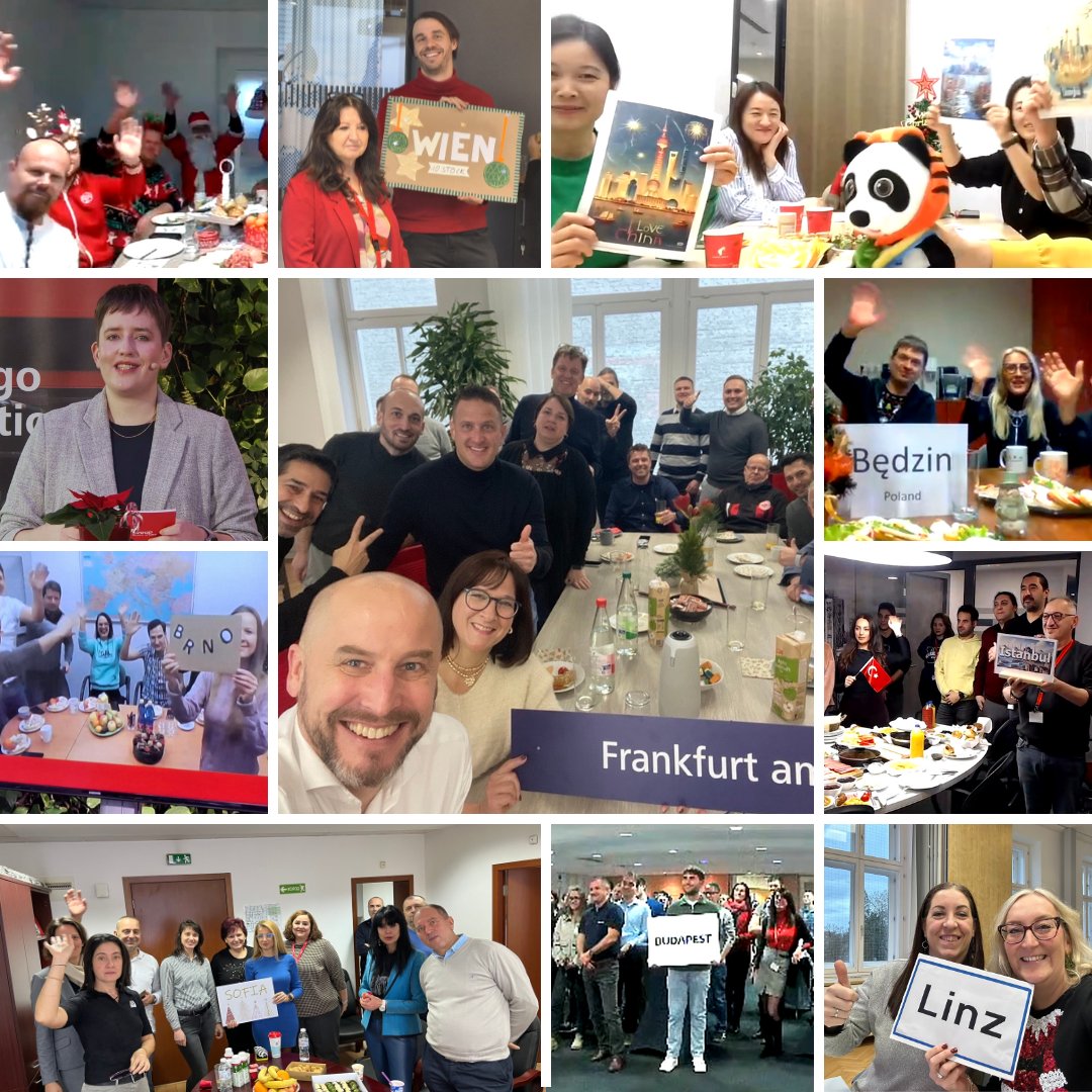 One team united, no matter the distance! 🥐Last week, our #TeamRCG came together for a global end-of-season #BreakFast. 

From Turkey to the Netherlands and even China, we celebrated what truly unites us: teamwork, rail freight and a shared vision that drives us forward. 🌍
