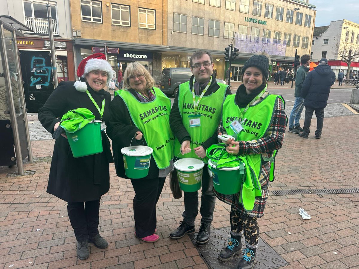 SamaritansTau's tweet photo. Thankful for the generosity, kindness and appreciation of the shoppers in Taunton.  Wishing you all the best. https://t.co/8wAspQCHEa