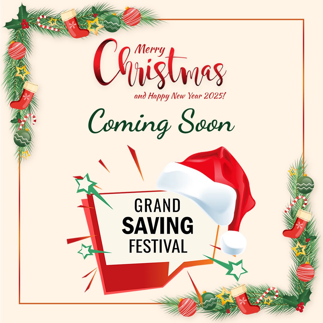 Conceptkart_'s tweet photo. 🎉 The Grand Saving Festival is almost here at Concept Kart! 🎄Get ready for massive discounts on all our products this Christmas and New Year! 🛍️ Don’t miss out on the best deals of the season— Get ready to Shop More, Save More! ✨ #GrandSavingFestival #ConceptKart https://t.co/8jGe87EtSr