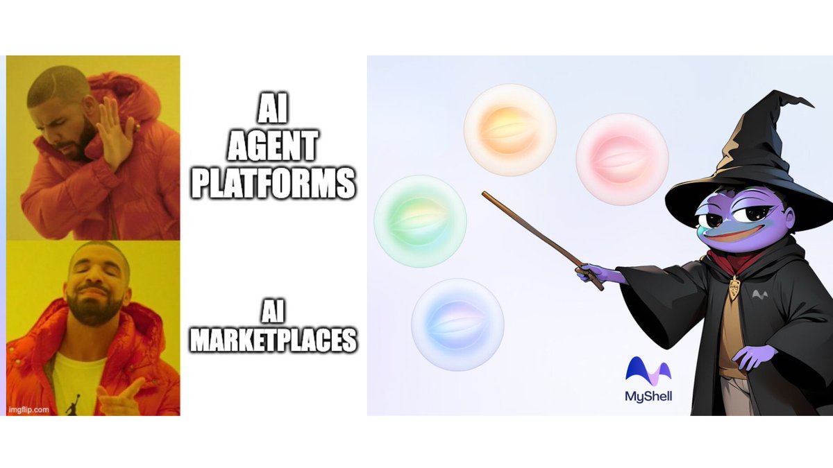 Still chasing AI agent hype? You’re already late.

The real future is AI marketplaces—where creators, devs, and users build and share powerful AI apps.

Here’s why <a href="/myshell_ai/">MyShell.AI</a> is leading the next narrative

🧵