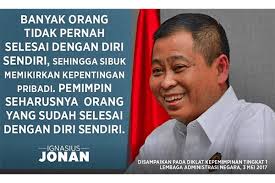 Bila hanya balas budi untuk kepentingan pribadi repot, inikan negara bukan perusahaan pribadi punya nenek moyangnya.

Hancur, hancur….    
Klau Mentri yg bagus kerja nya , hasil nya juga di minati rakyat ,contoh iganius Johan  yg sangat bagus kerja nya