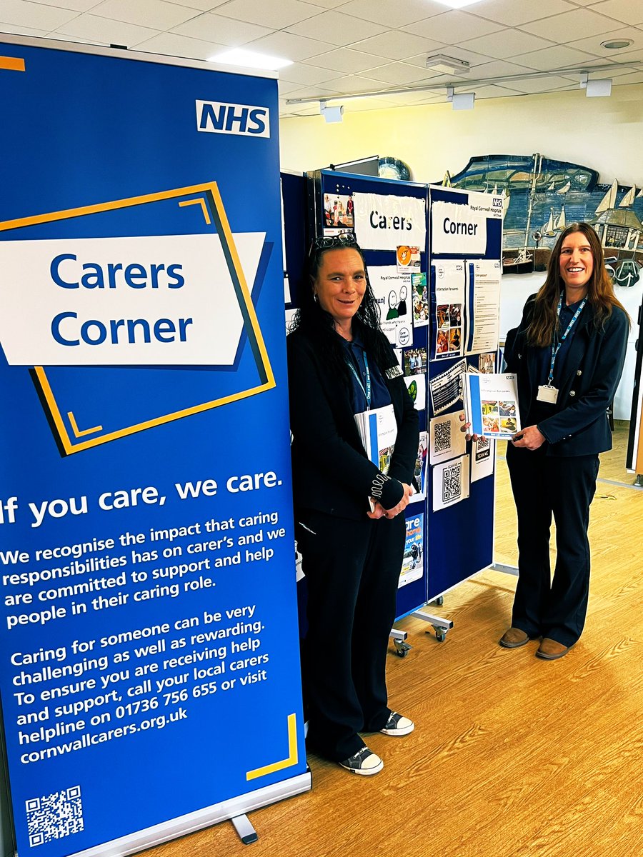 Integrated Admiral Nurse Service -Cornwall (@ans_cornwall) on Twitter photo We are facilitating the Carers Corner today at the Trelawney entrance RCHT- advice and support/signposting for any Carer. 1pm to 3pm. <a href="/carolinemellis0/">✨Caroline ADMIRAL NURSING✨</a> <a href="/udy_demelza/">Demelza Udy</a> We are facilitating the Carers Corner today at the Trelawney entrance RCHT- advice and support/signposting for any Carer. 1pm to 3pm. <a href="/carolinemellis0/">✨Caroline ADMIRAL NURSING✨</a> <a href="/udy_demelza/">Demelza Udy</a>