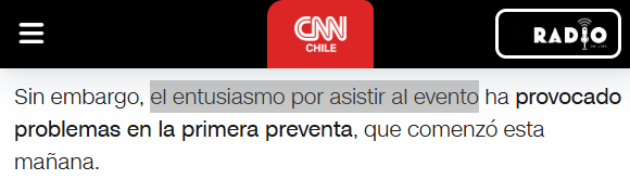 caguilar1980's tweet photo. @CNNChile Y yo pensando que era culpa de los servidores cornetas de las tiketeras. https://t.co/YSrxS0OVm8