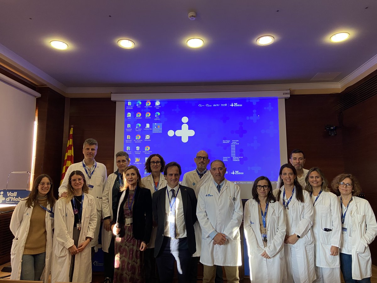 vallhebron's tweet photo. Rebem un equip d'auditors del #CSUR per acreditar #VallHebron com a Centre, Servei i Unitat de Referència #CSUR en Aneurisma intracranial complex i revascularització cerebral en adults. https://t.co/77QAP9JyK8